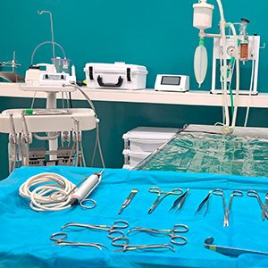Veterinário para Coelhos em São Carlos | Clínica Melhor Amigo 19 Sala de cirurgia odontologia da Clínica Veterinária Melhor Amigo em São Carlos SP